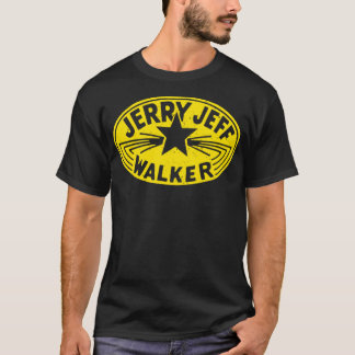 T-shirt Jerry Jeff Walker vintage yellow logo Classic T-Sh