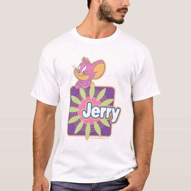 T-shirt Jerry Neon Mouse (Devant)