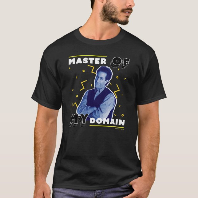 T-shirt Jerry Seinfeld | Master of My Domain (Devant)