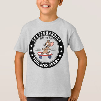 T-shirt Jerry Skateboard - Prêt À Faire Du Ride