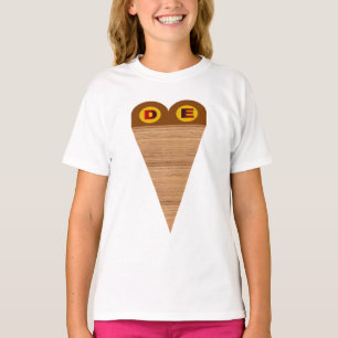 T-shirt jersey blanc   GLACE ALLEMAGNE