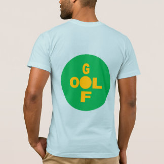 T-shirt jersey bleu clair dos homme DESIGN GOLF