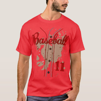 T-shirt Jersey De Baseball Numéro 11 Kids Baseball Uniform