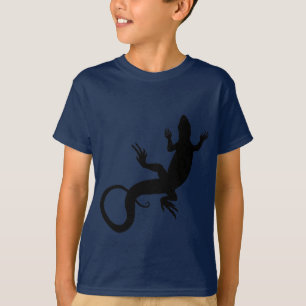 T-shirt Jersey de baseball Reptile Lizard Art Girl's Jerse