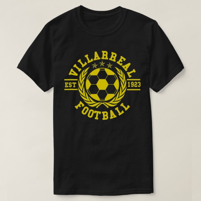 T-shirt Jersey de football de Villarreal (Design devant)