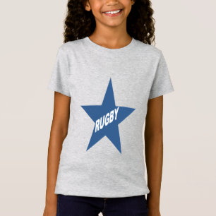 T-shirt jersey fin filles ETOILE  RUGBY