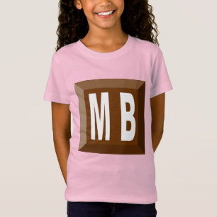 T-shirt jersey fin rose  pour filles  MANITOBA