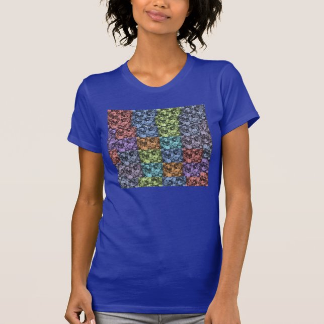 T-shirt Jersey Floral (Lapis) multicolore (Devant)