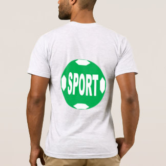 T-shirt jersey gris cendré dos homme BALLON  SPORT