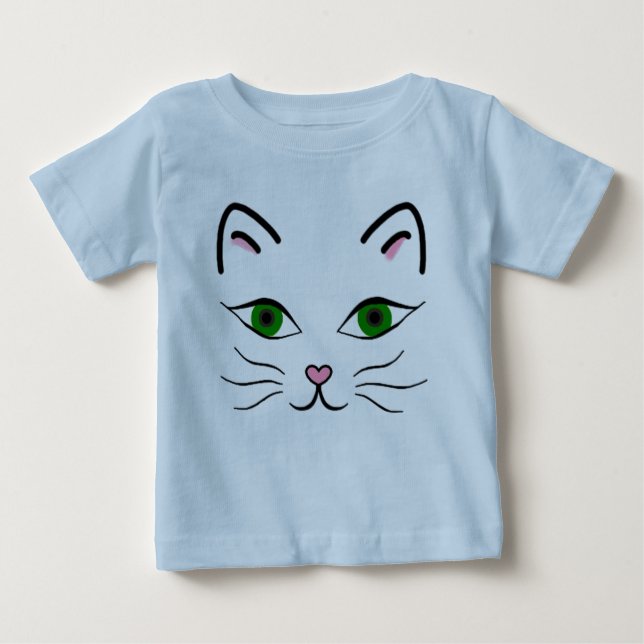 T-shirt Jersey - Kitty Face (Devant)