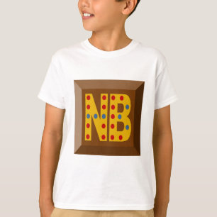 T-shirt jersey Nouveau-Brunswick CHOCOLAT BONBONS