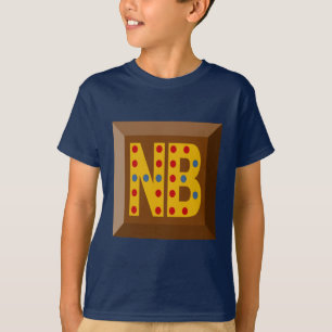T-shirt jersey Nouveau-Brunswick CHOCOLAT BONBONS