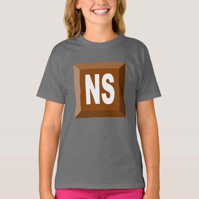 T-shirt jersey  Nouvelle-Écosse  CHOCOLAT (Devant)