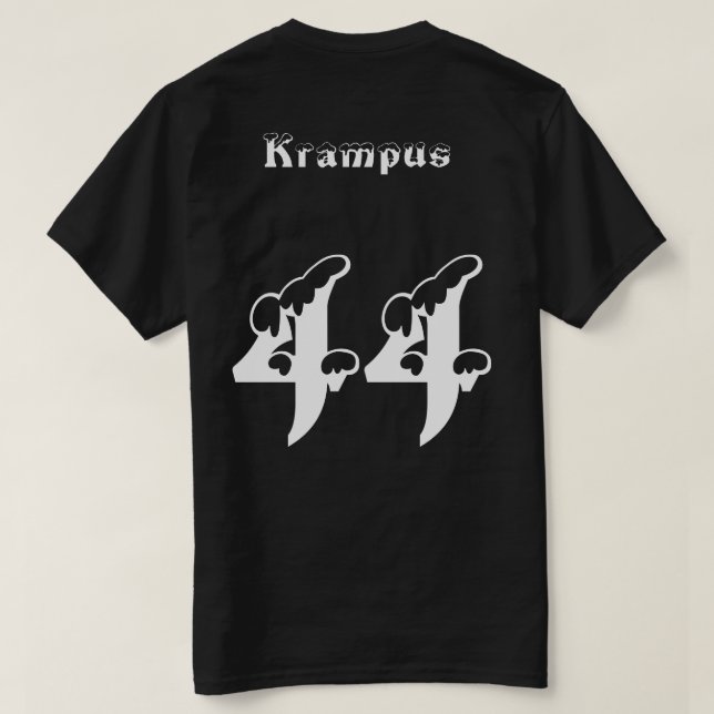 T-shirt Jersey officiel de Krampus Spartans (Design dos)