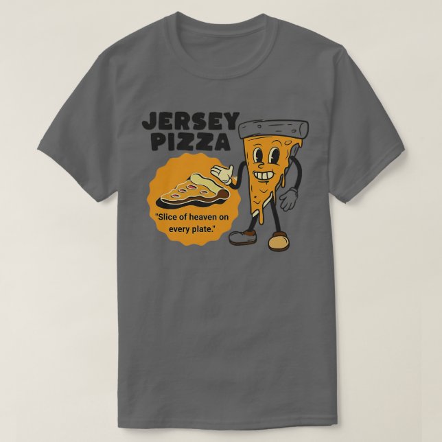 T-shirt Jersey Pizza (Design devant)