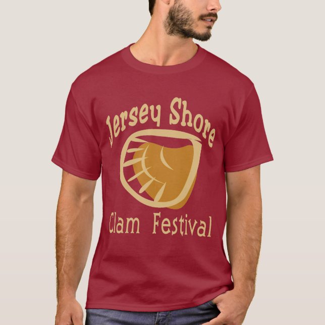 T-shirt Jersey Shore Clam Festival 2 (Devant)