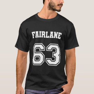 T-shirt Jersey Style 63 1963 Fairlane Old School Muscle Ca