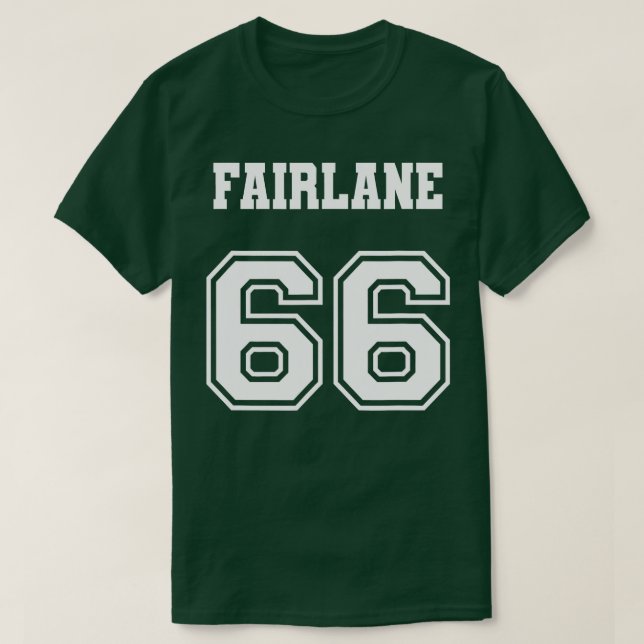 T-shirt Jersey Style 66 1966 Fairlane Old School Classic M (Design devant)