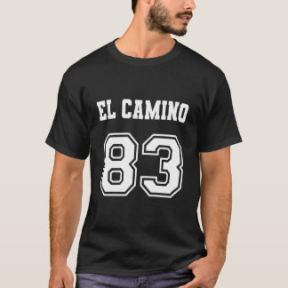 T-shirt Jersey Style El Camino 83 1983 Old School Muscle C