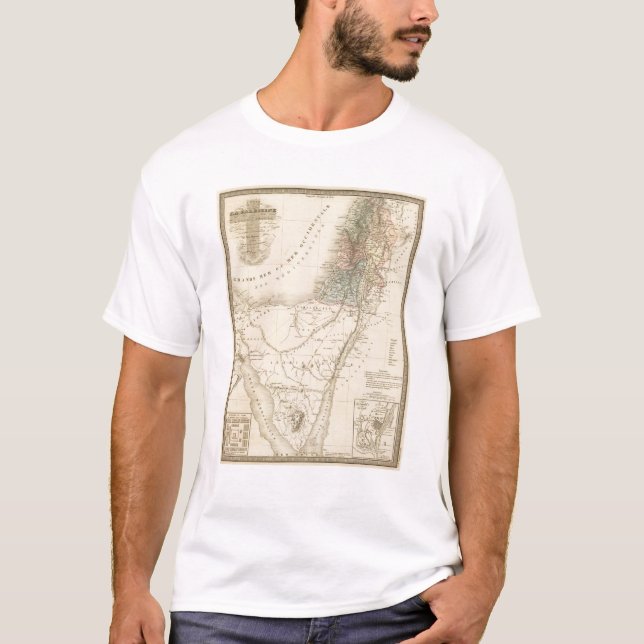 T-shirt Jérusalem historique, Palestine (Devant)