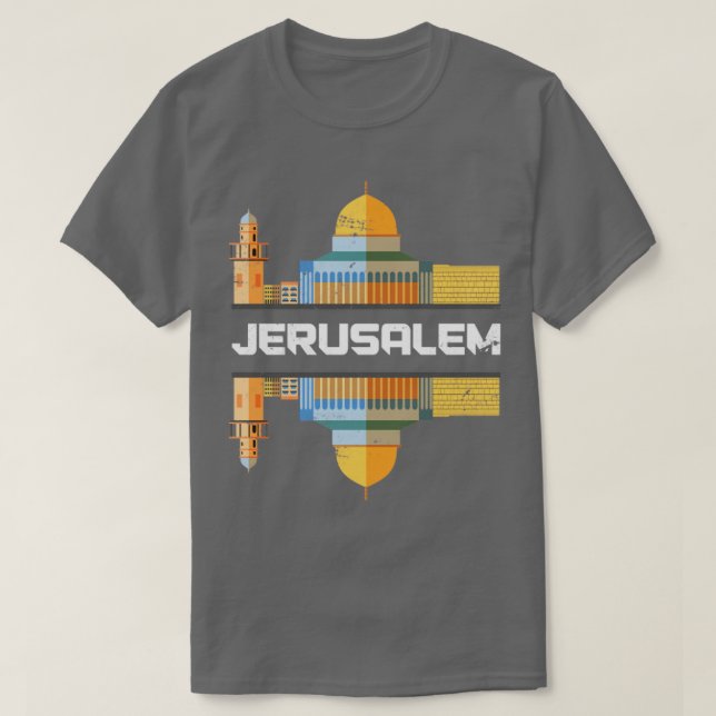 T-shirt Jérusalem Israël (Design devant)