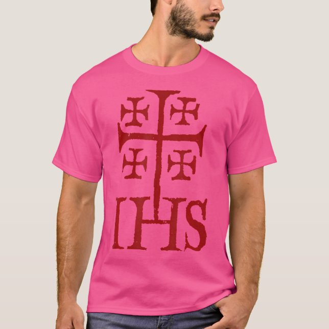 T-shirt Jérusalem Traverser Ses Chevaliers Templiers (Devant)