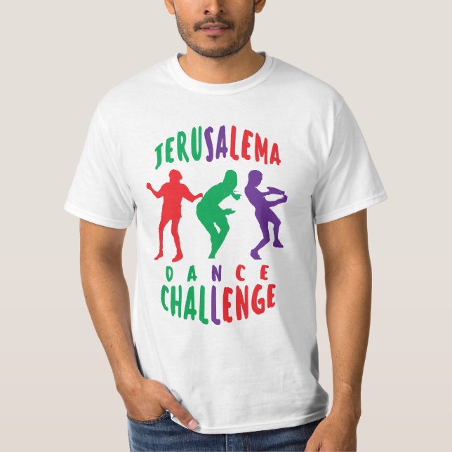 T-SHIRT JERUSALEMA DANCE DÉFI  (Devant)
