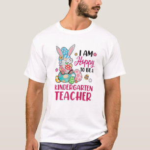 T-shirt J'Espère Être Un Enseignant De maternelle Bunny Gn