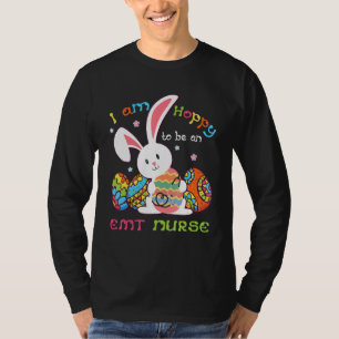 T-shirt J'Espère Être Une infirmière de l'EMT mignon lapin