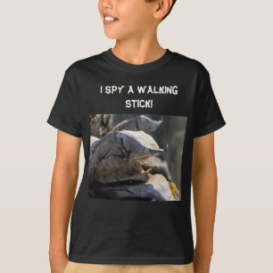 T-SHIRT J'ESPIONNE UN BÂTON DE MARCHE !
