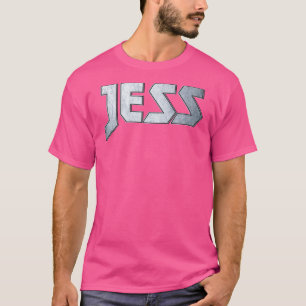 T-shirt Jess en métal lourd