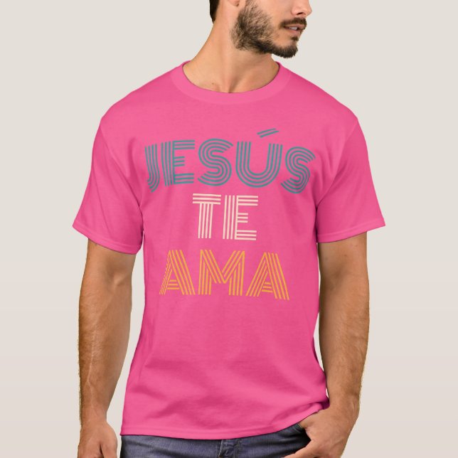 T-shirt Jess Te Ama Christian espagnol (Devant)
