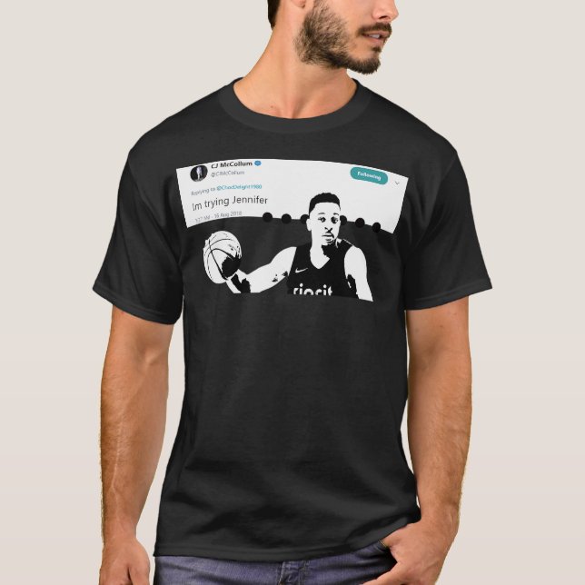 T-shirt J'Essaie Jennifer (Devant)