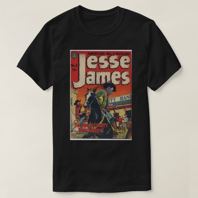 T-shirt Jesse James 002 -c2c (Design devant)