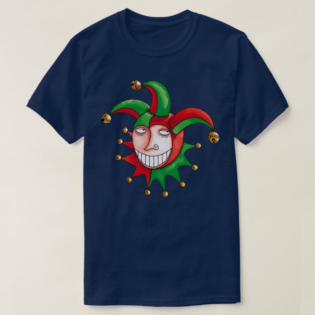 T-shirt Jester Brugse Zot Bière belge T (Design devant)
