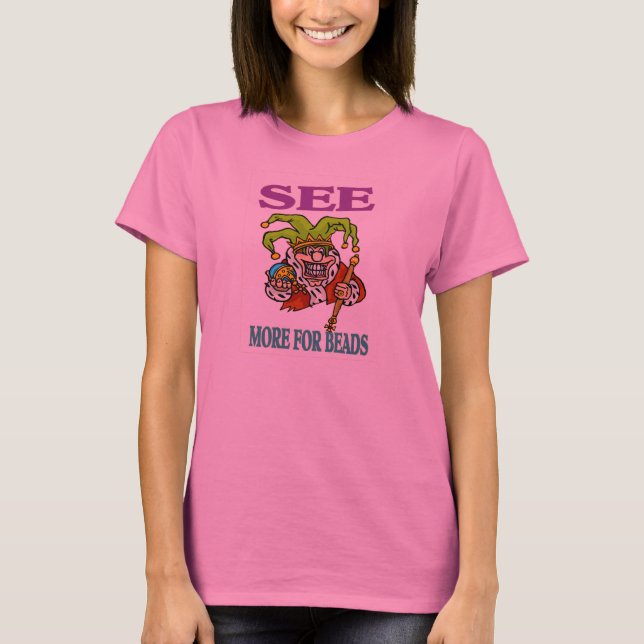 T-shirt Jester, Voir Plus Pour Les Perles, (Devant)