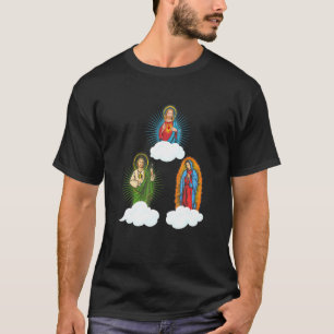 T-shirt Jesucristo San Judas Tadeo Y La Père Noël Virgen D