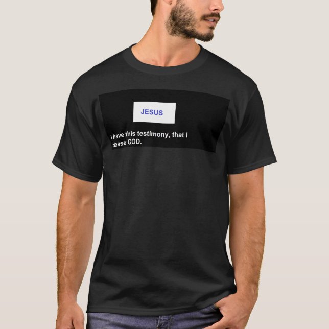 T-SHIRT JÉSUS (Devant)