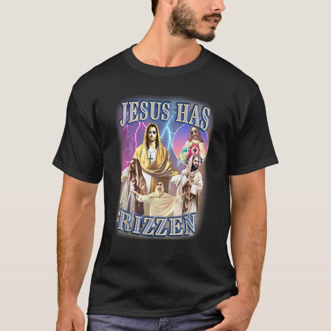T-shirt jésus a des vertiges (Devant)