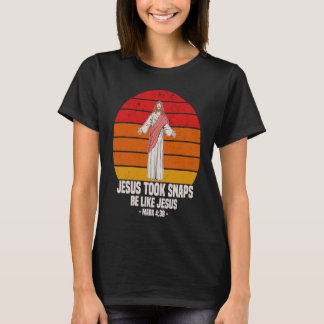 T-shirt Jésus a fait la sieste être comme Jésus Marc 438 C