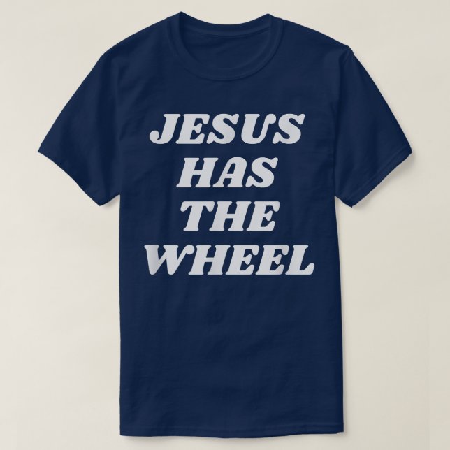 T-shirt Jésus a la roue  (Design devant)