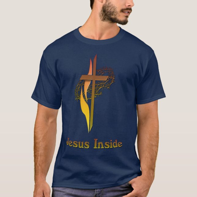 T-shirt Jésus à l'intérieur (Devant)
