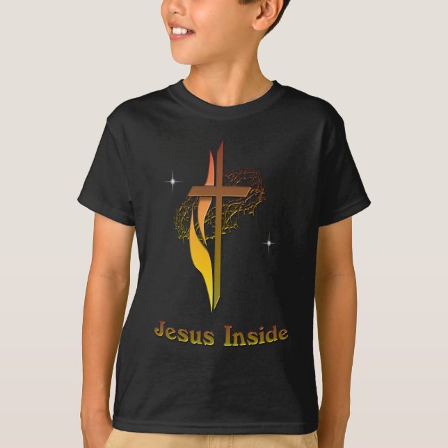 T-shirt Jésus à l'intérieur (Devant)