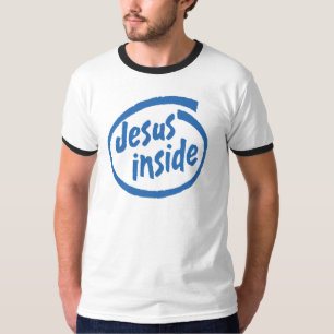 T-shirt Jésus à l'intérieur