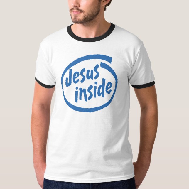 T-shirt Jésus à l'intérieur (Devant)