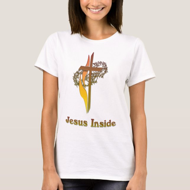 T-shirt Jésus à l'intérieur (Devant)