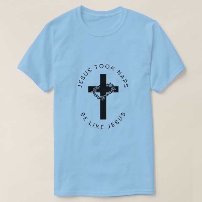 T-shirt Jésus A Pris Des Sièges Comme Jésus T-Chemise (Design devant)