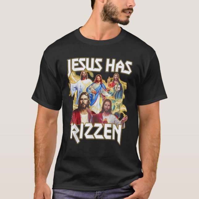 T-shirt Jésus A Rizzen Bible Faith Christian R (Devant)