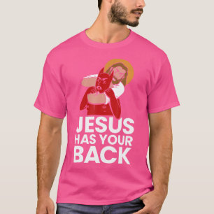 T-shirt Jésus A Ton Dos Christian Jiu-Jitsu Jew Jitsu