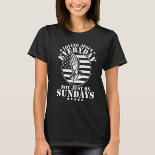 T-shirt Jésus aimant